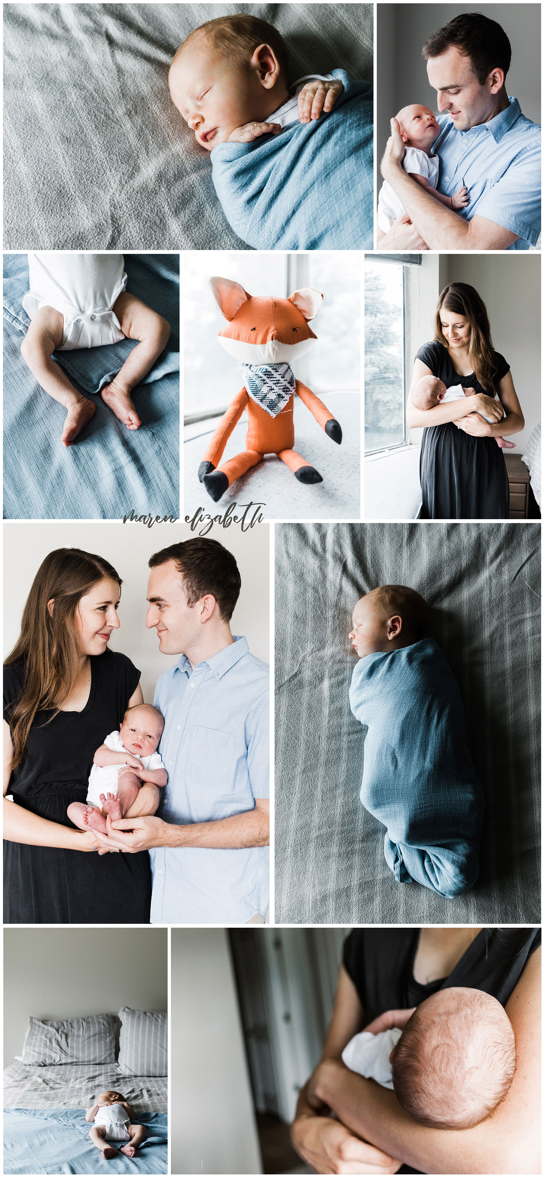 Newborn Session - In-Home Session