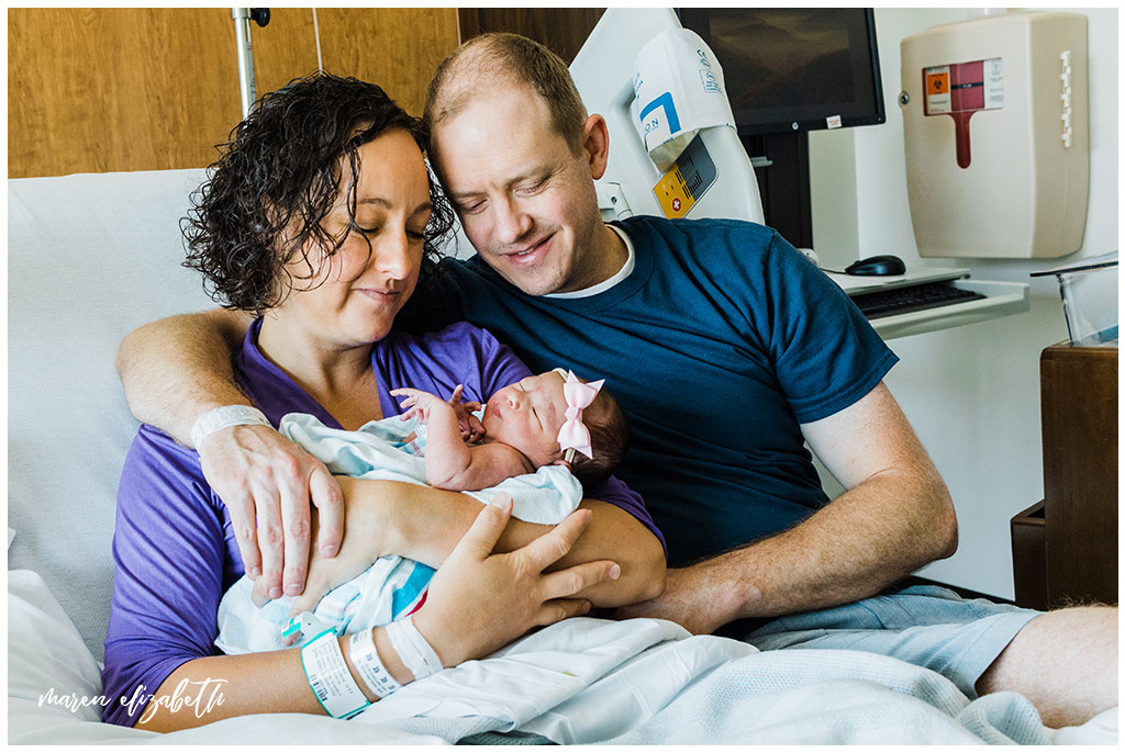 What is a Fresh 48? | It's a session that takes place at your delivery location within the first 48 hours of baby's life. It will help you remember your thoughts and feelings and the little things about your newborn that quickly fade. | Arizona Birth Photographer | Maren Elizabeth Photography