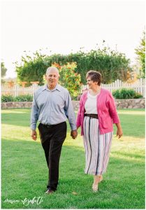 33rd anniversary picures taken of my parents around their home of 30 years. Anniversary pictures are a great way to continue telling your love story. | Arizona Anniversary Photographer | Maren Elizabeth Photography