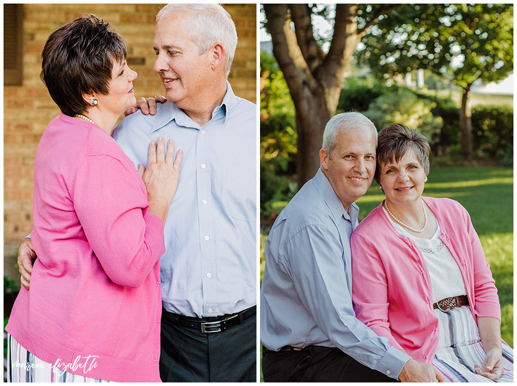 33rd anniversary picures taken of my parents around their home of 30 years. Anniversary pictures are a great way to continue telling your love story. | Arizona Anniversary Photographer | Maren Elizabeth Photography