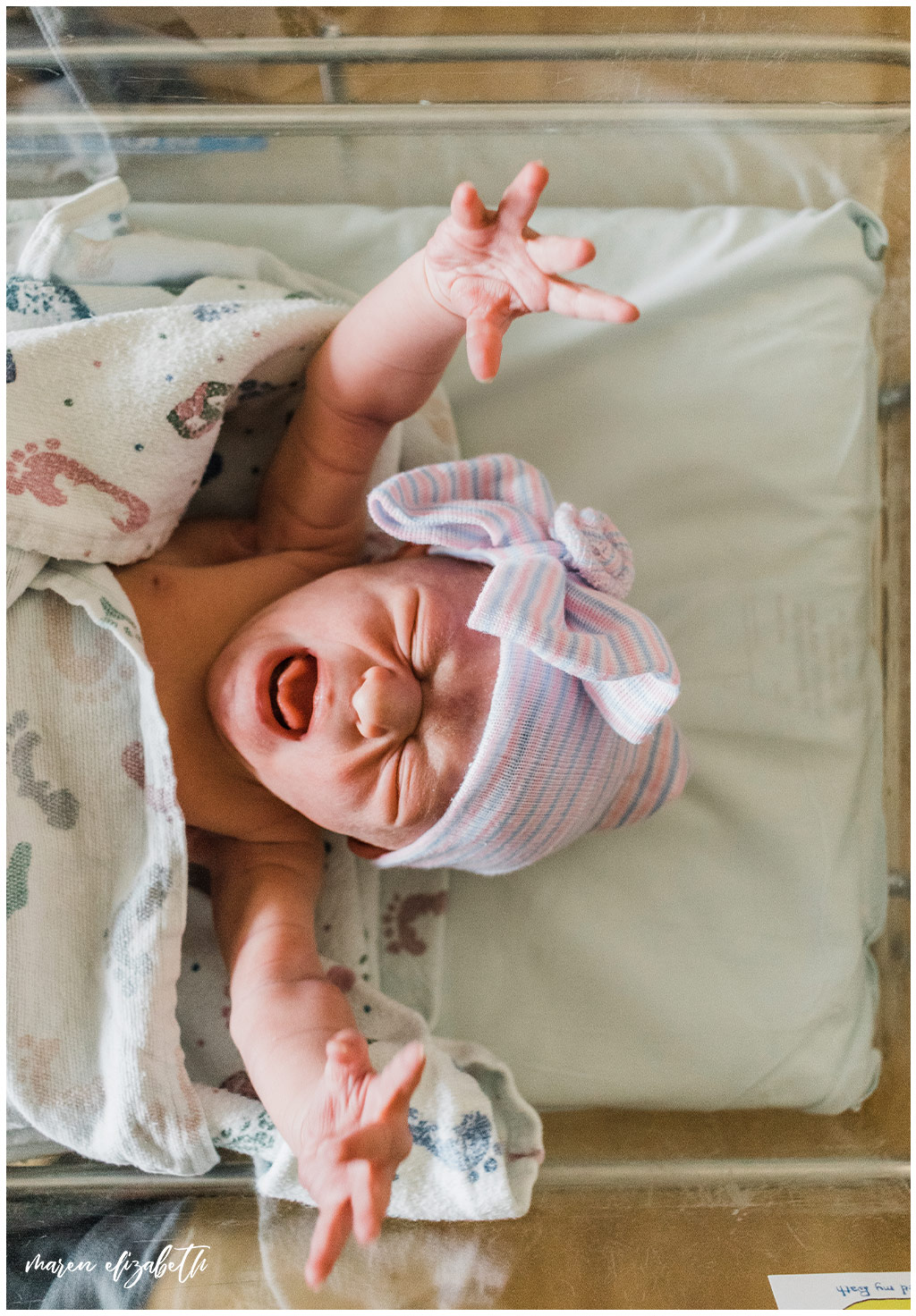 Fresh 48 Pictures at American Fork Hospital in Utah minutes after Baby M's birth. Maren Elizabeth Photography | Arizona Photographer. 