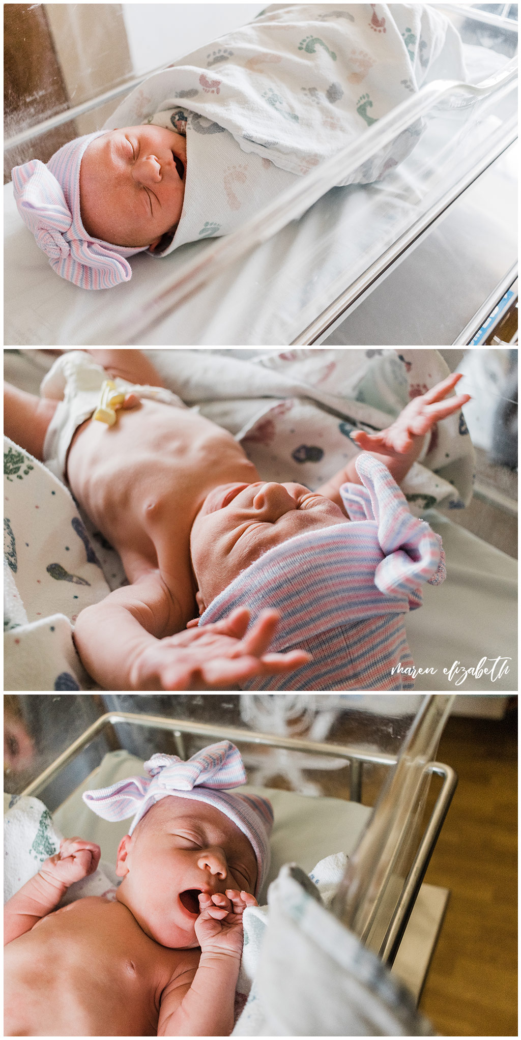 Fresh 48 Pictures at American Fork Hospital in Utah minutes after Baby M's birth. Maren Elizabeth Photography | Arizona Photographer. 