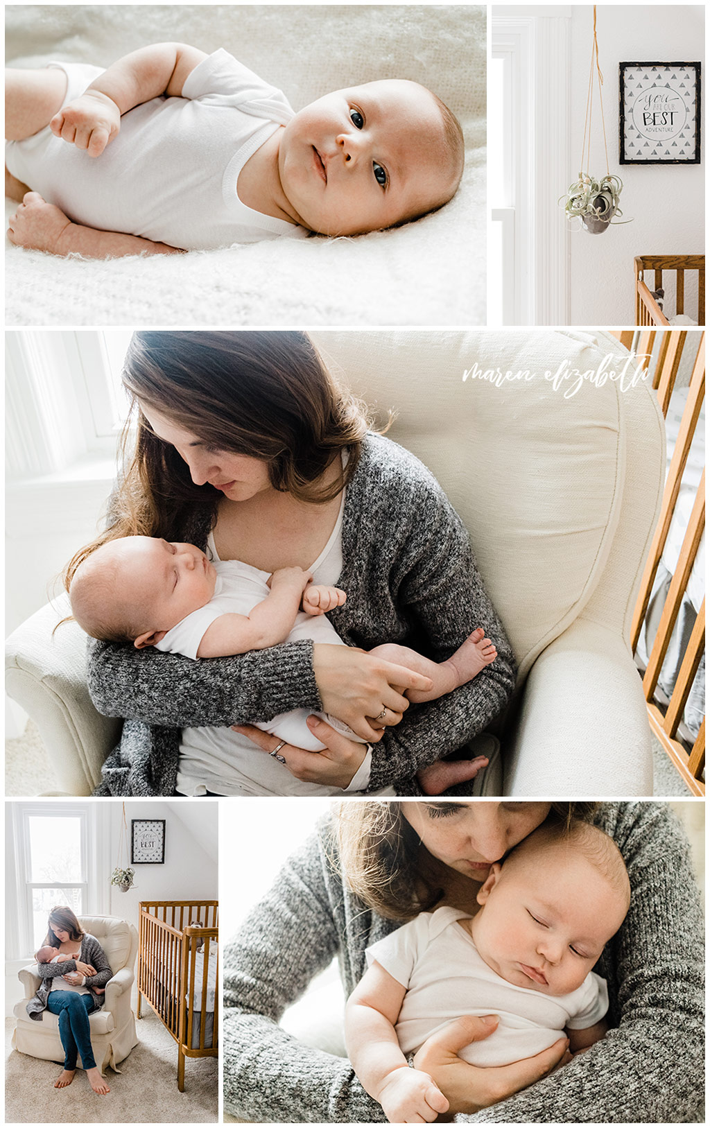 Ogden newborn pictures in a 1897 fixer upper document a special chapter in this family's life. Utah Newborn Photographer.