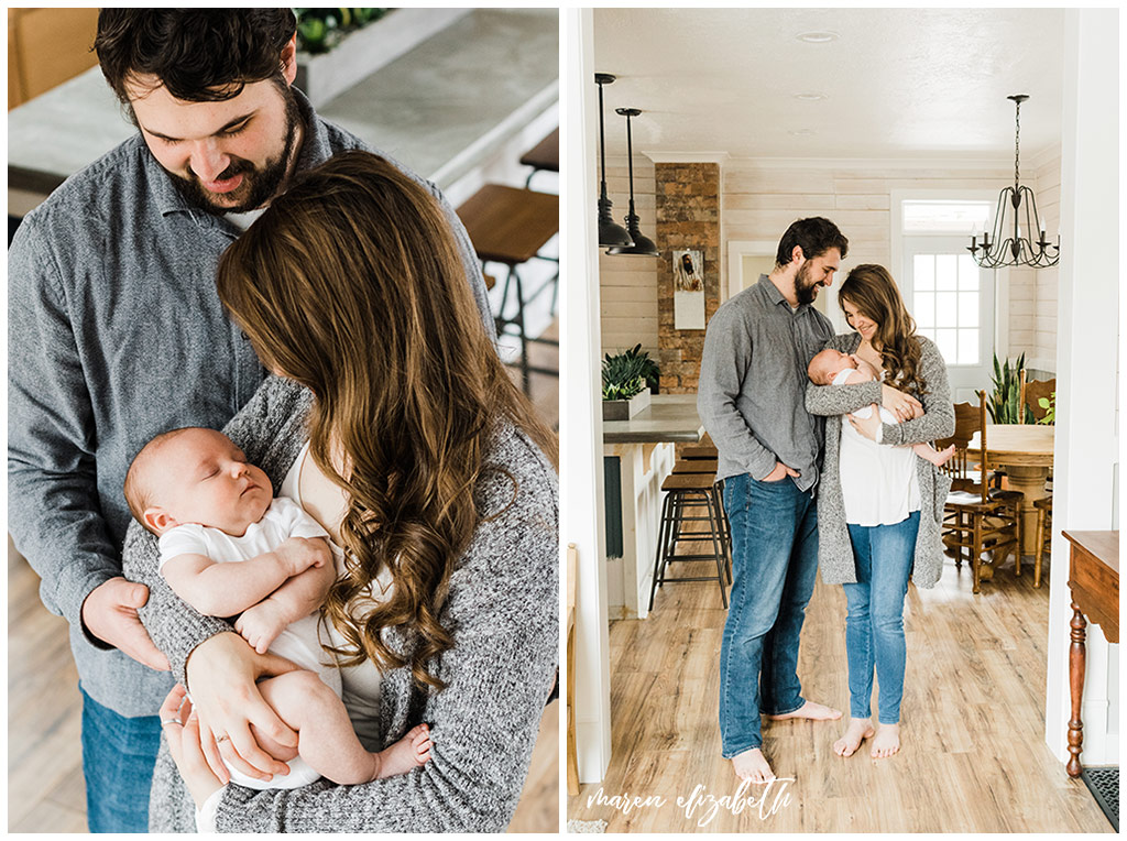 Ogden newborn pictures in a 1897 fixer upper document a special chapter in this family's life. Utah Newborn Photographer.