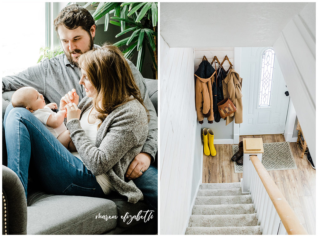 Ogden newborn pictures in a 1897 fixer upper document a special chapter in this family's life. Utah Newborn Photographer.