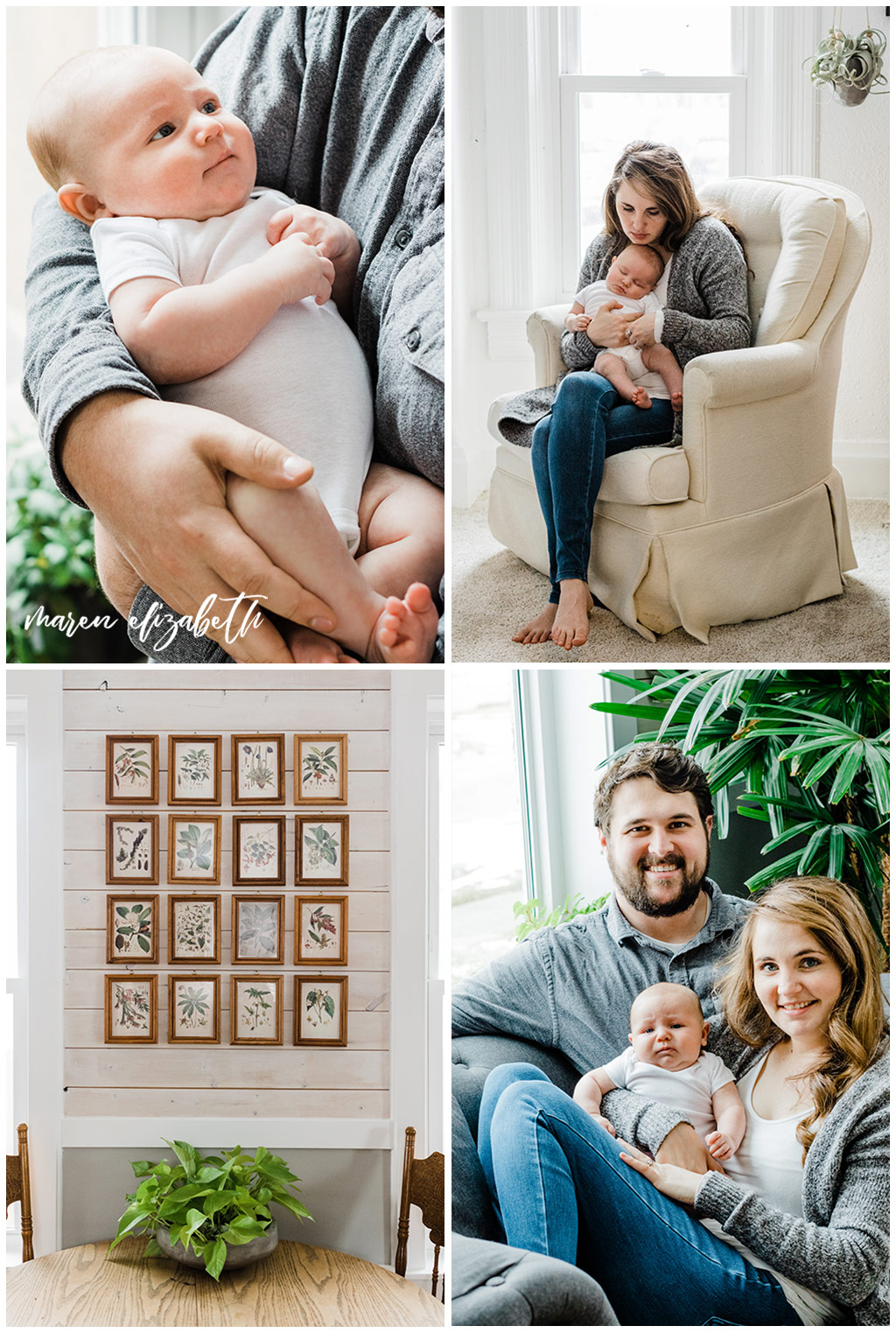 Ogden newborn pictures in a 1897 fixer upper document a special chapter in this family's life. Utah Newborn Photographer.