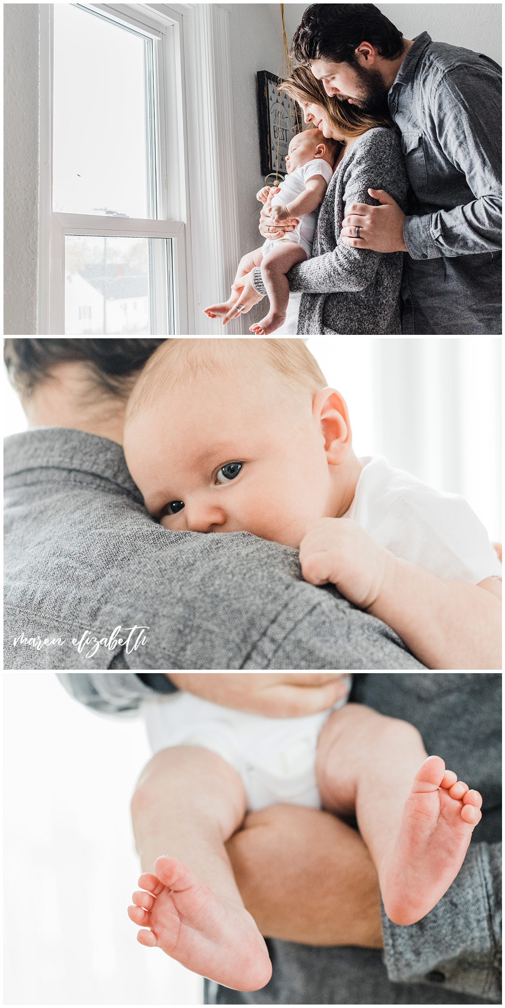 Ogden newborn pictures in a 1897 fixer upper document a special chapter in this family's life. Utah Newborn Photographer.