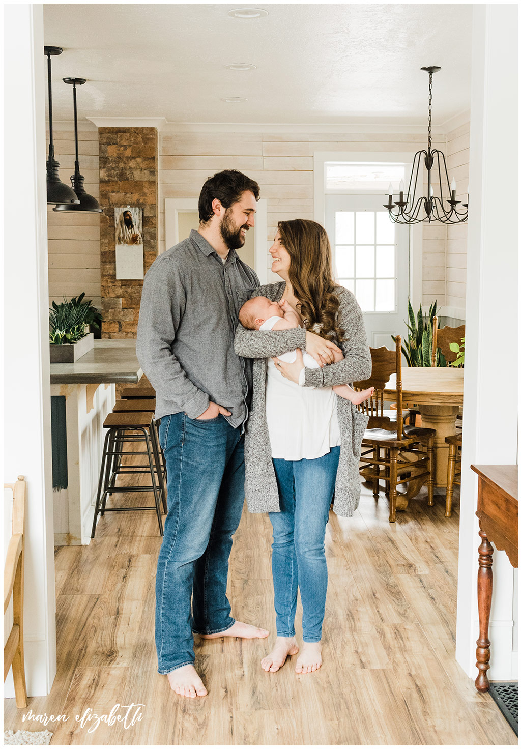 Ogden newborn pictures in a 1897 fixer upper document a special chapter in this family's life. Utah Newborn Photographer.