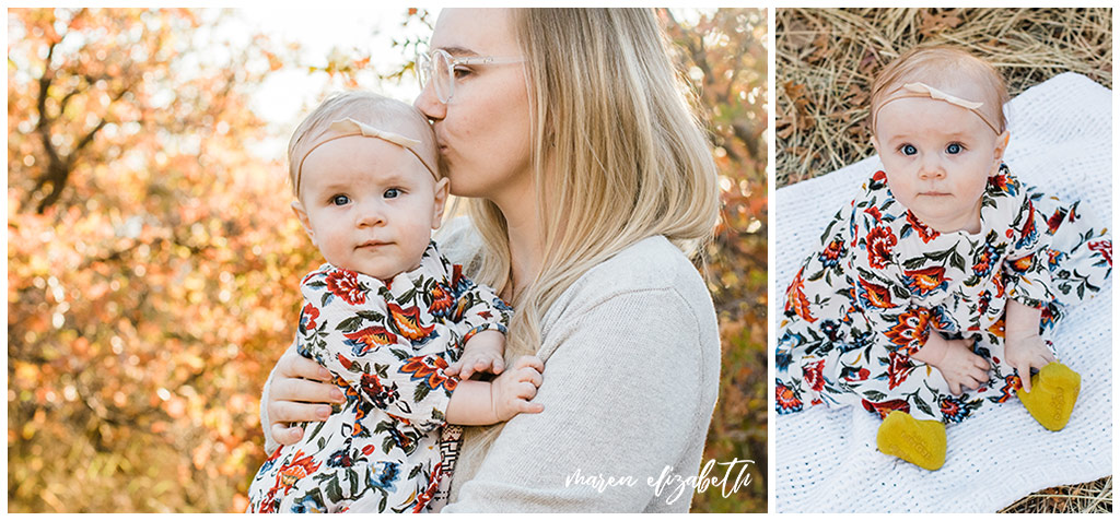 Squaw Peak family pictures in the fall. A 20 minute mini session really is enough time for family pictures, just look at all the great shots! | Arizona Family Photographer | Maren Elizabeth Photography