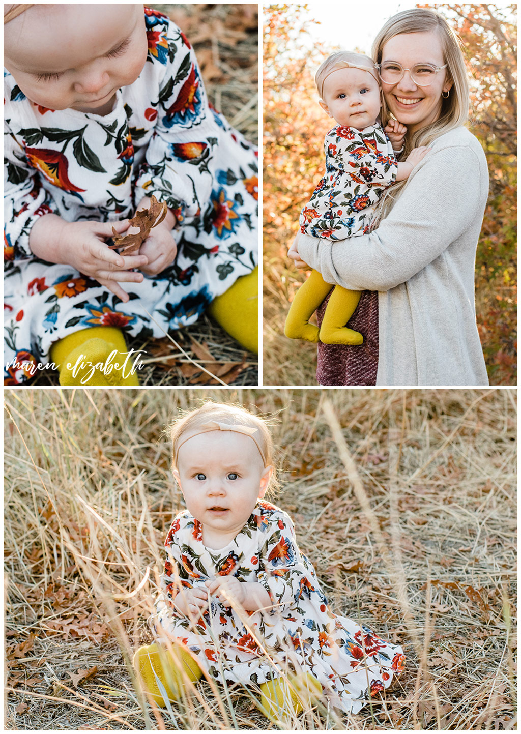 Squaw Peak family pictures in the fall. A 20 minute mini session really is enough time for family pictures, just look at all the great shots! | Arizona Family Photographer | Maren Elizabeth Photography