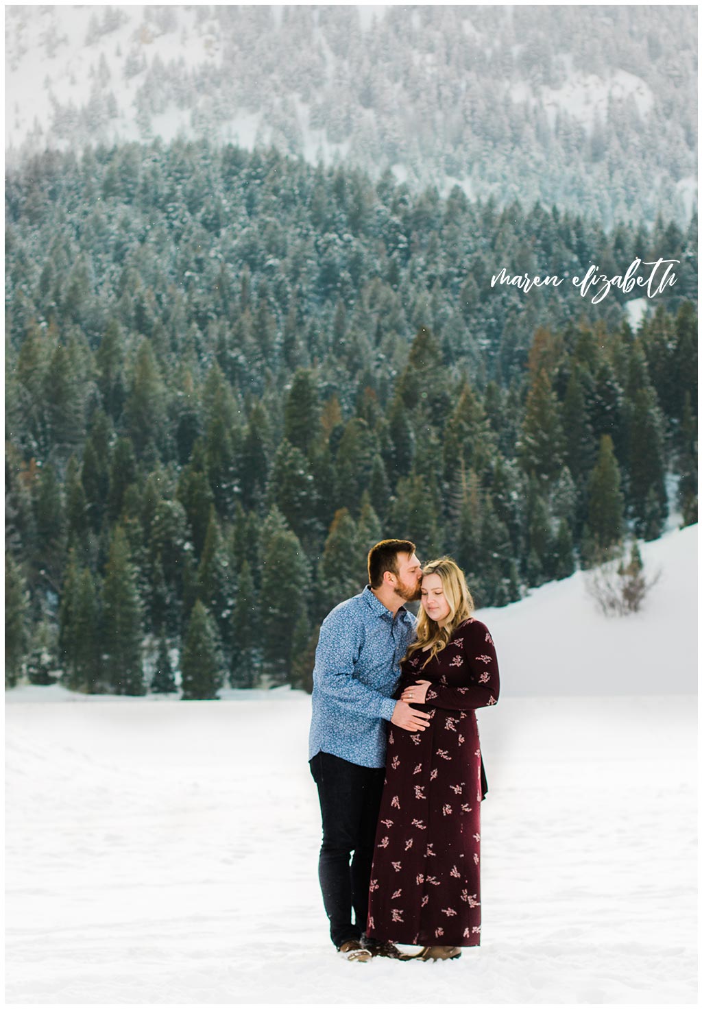 Winter Maternity Pictures