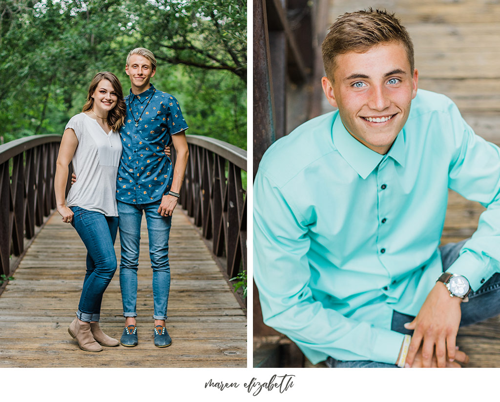 Extended family photos at Paul Ream Wilderness Park in Provo, UT by Maren Elizabeth Photography, Arizona Family Photographer