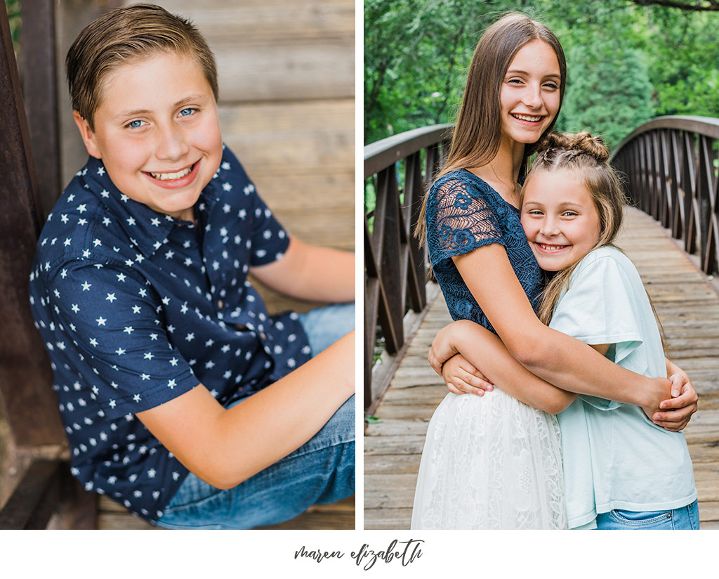 Extended family photos at Paul Ream Wilderness Park in Provo, UT by Maren Elizabeth Photography, Arizona Family Photographer