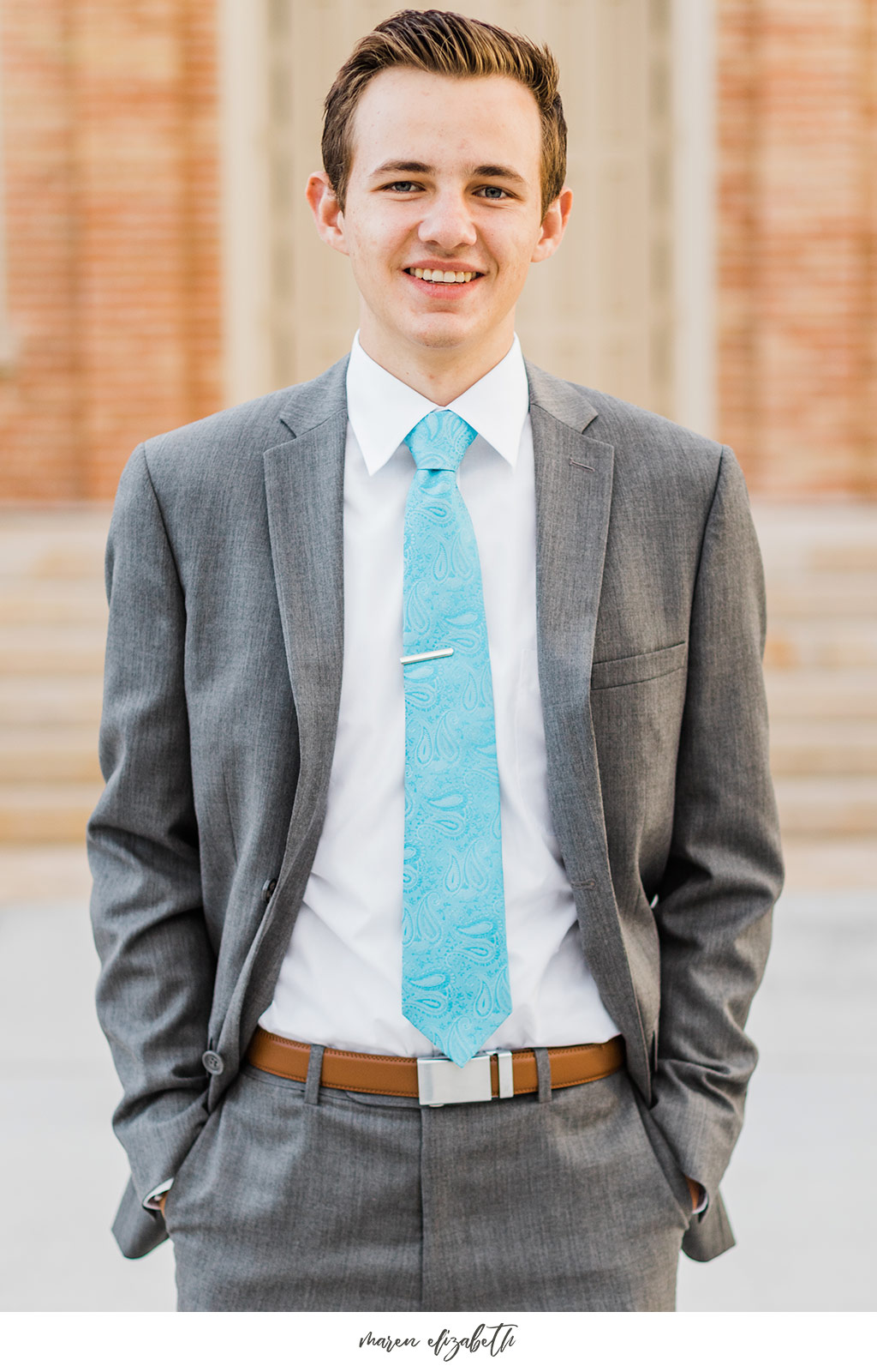 Elder missionary pictures at the Provo City Center Temple in Provo, UT. Arizona Photographer | Maren Elizabeth Photography