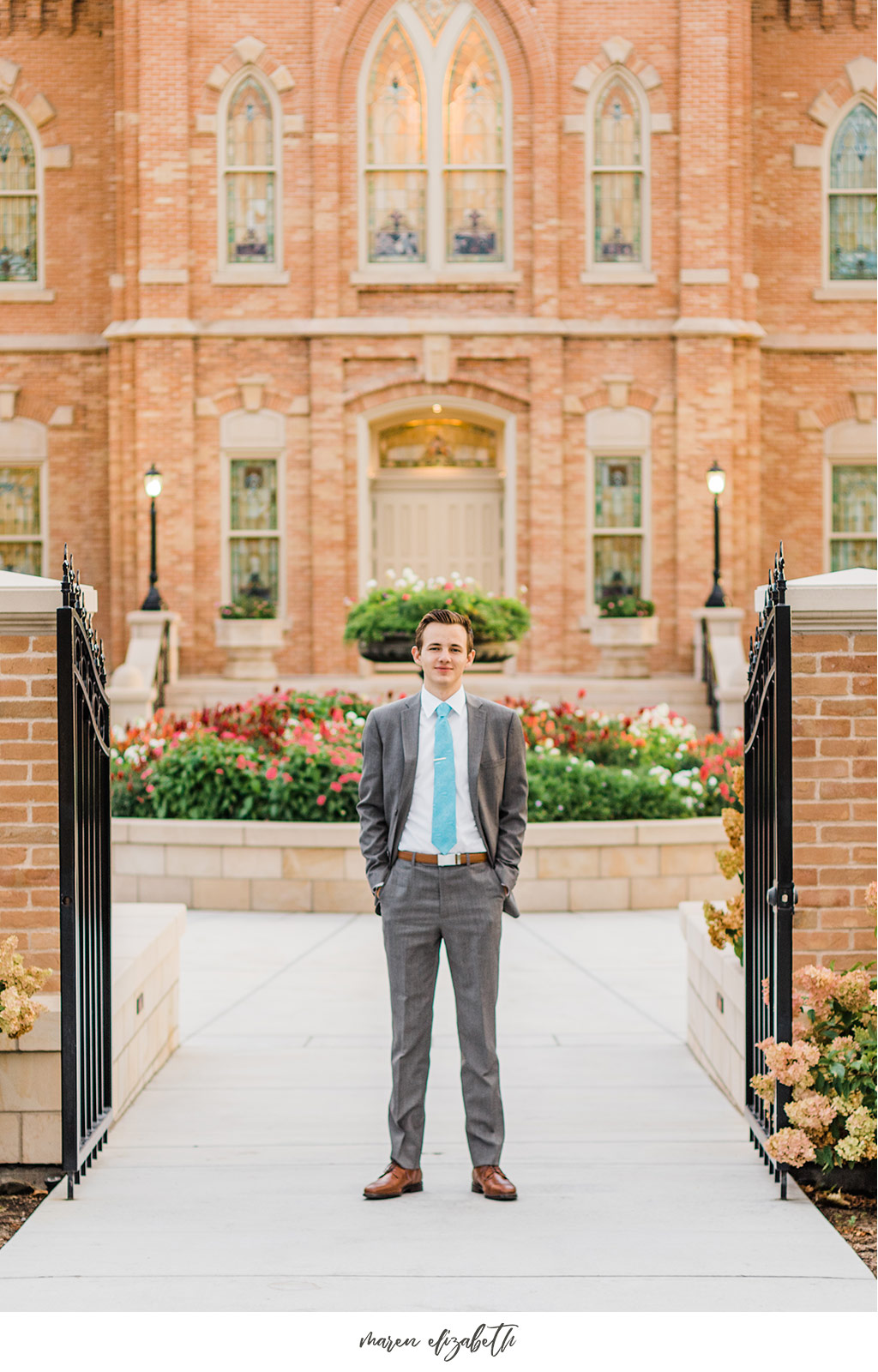 Elder missionary pictures at the Provo City Center Temple in Provo, UT. Arizona Photographer | Maren Elizabeth Photography