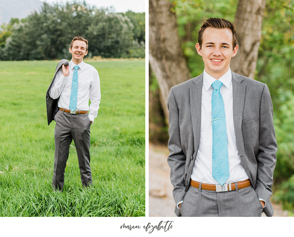 Elder missionary photos at the Lakeshore Trailhead in Provo, UT. Arizona Photographer | Maren Elizabeth Photography