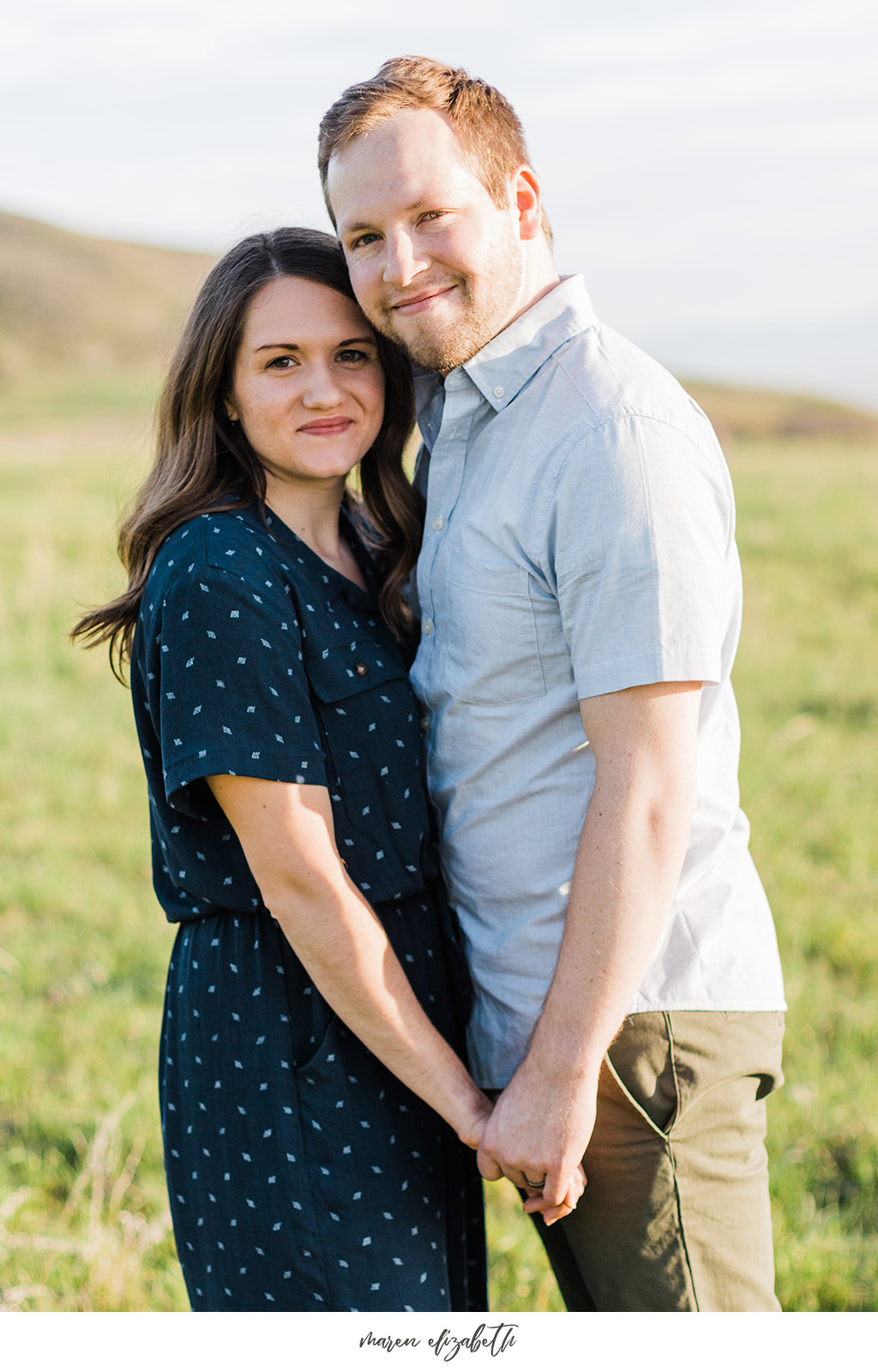 Family of three family pictures at Tunnel Springs Park in North Salt Lake City, UT. Tunnel Springs Photography | Maren Elizabeth Photography