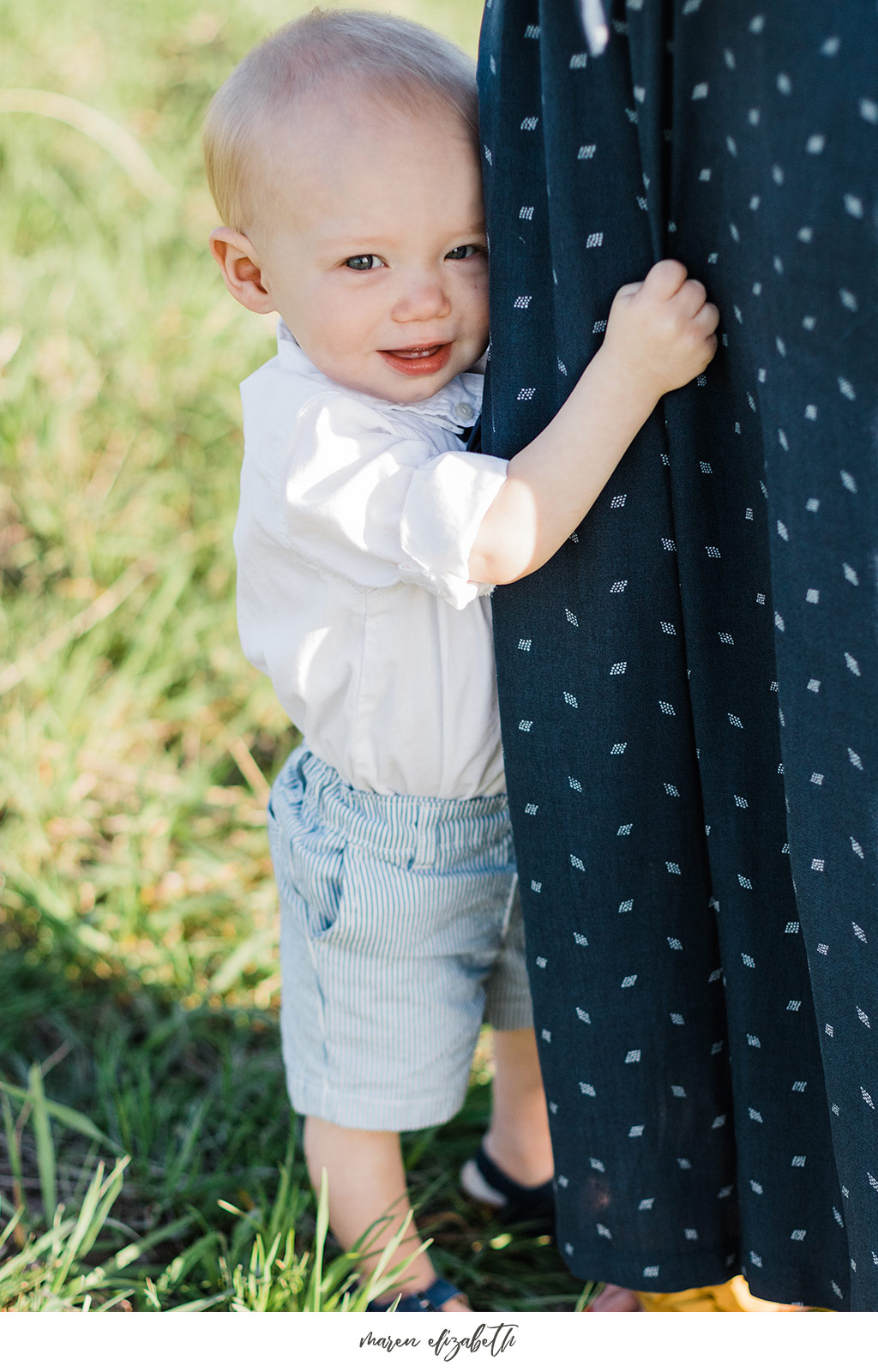 Family of three family pictures at Tunnel Springs Park in North Salt Lake City, UT. Tunnel Springs Photography | Maren Elizabeth Photography