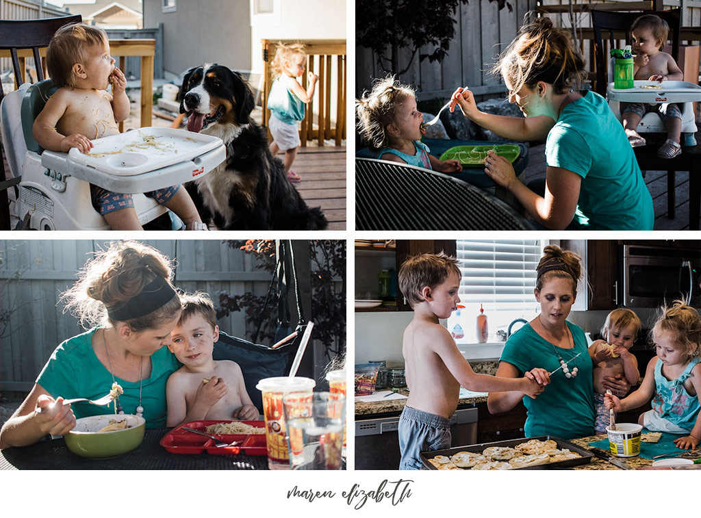 A day in the life family pictures session is exactly what it sounds like. No coordinated outfits, no poses, just REAL, RAW moments of your everyday beautiful. | Maren Elizabeth Photography | Arizona Family Photographer