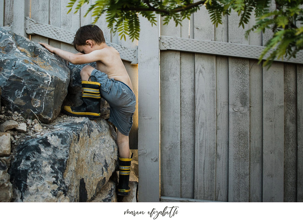 A day in the life family pictures session is exactly what it sounds like. No coordinated outfits, no poses, just REAL, RAW moments of your everyday beautiful. | Maren Elizabeth Photography | Arizona Family Photographer