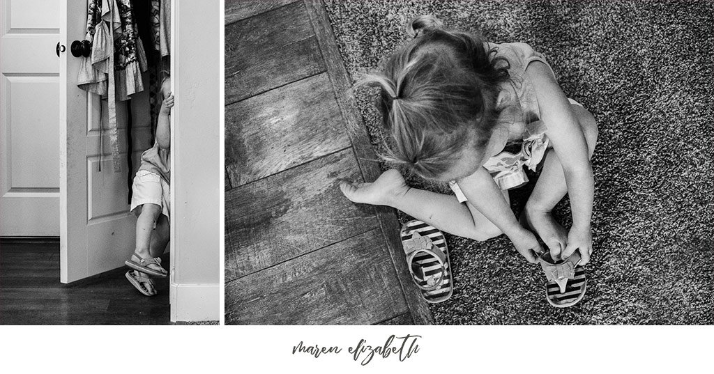 A day in the life family pictures session is exactly what it sounds like. No coordinated outfits, no poses, just REAL, RAW moments of your everyday beautiful. | Maren Elizabeth Photography | Arizona Family Photographer