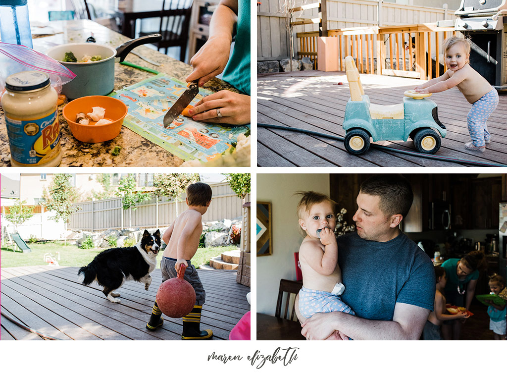 A day in the life family pictures session is exactly what it sounds like. No coordinated outfits, no poses, just REAL, RAW moments of your everyday beautiful. | Maren Elizabeth Photography | Arizona Family Photographer