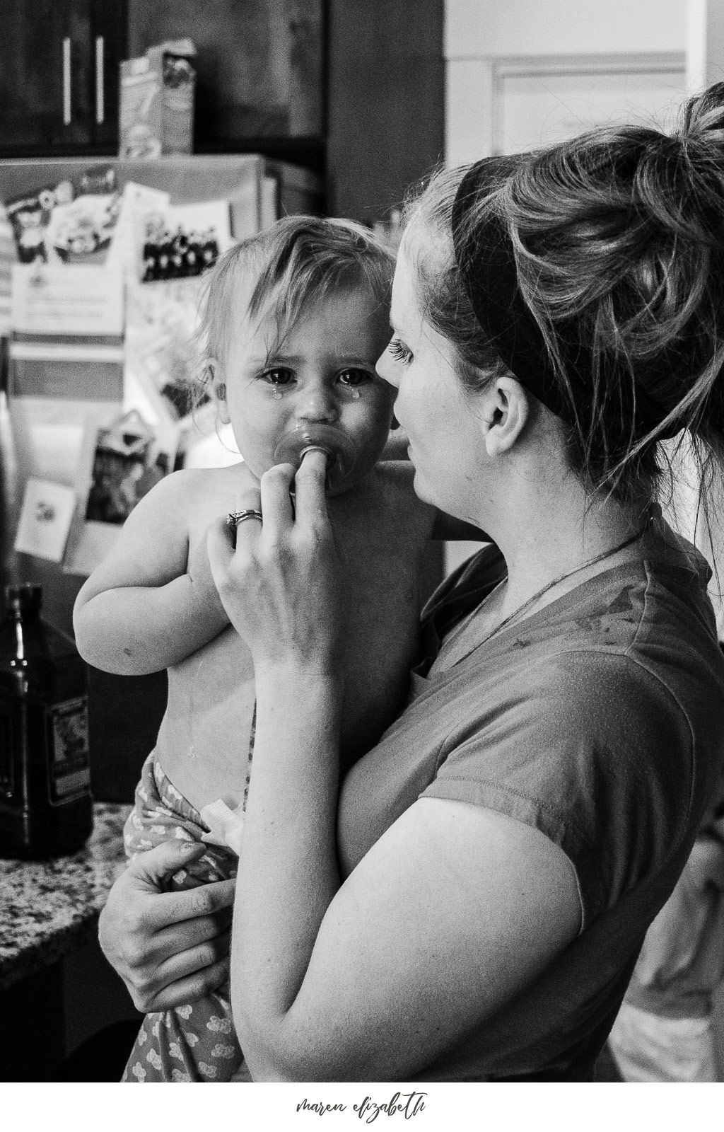 A day in the life family pictures session is exactly what it sounds like. No coordinated outfits, no poses, just REAL, RAW moments of your everyday beautiful. | Maren Elizabeth Photography | Arizona Family Photographer