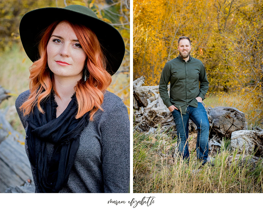 Couples pictures at Jolly's Ranch in Hobble Creek Canyon in Utah. | Arizona Family Photographer | Maren Elizabeth Photography