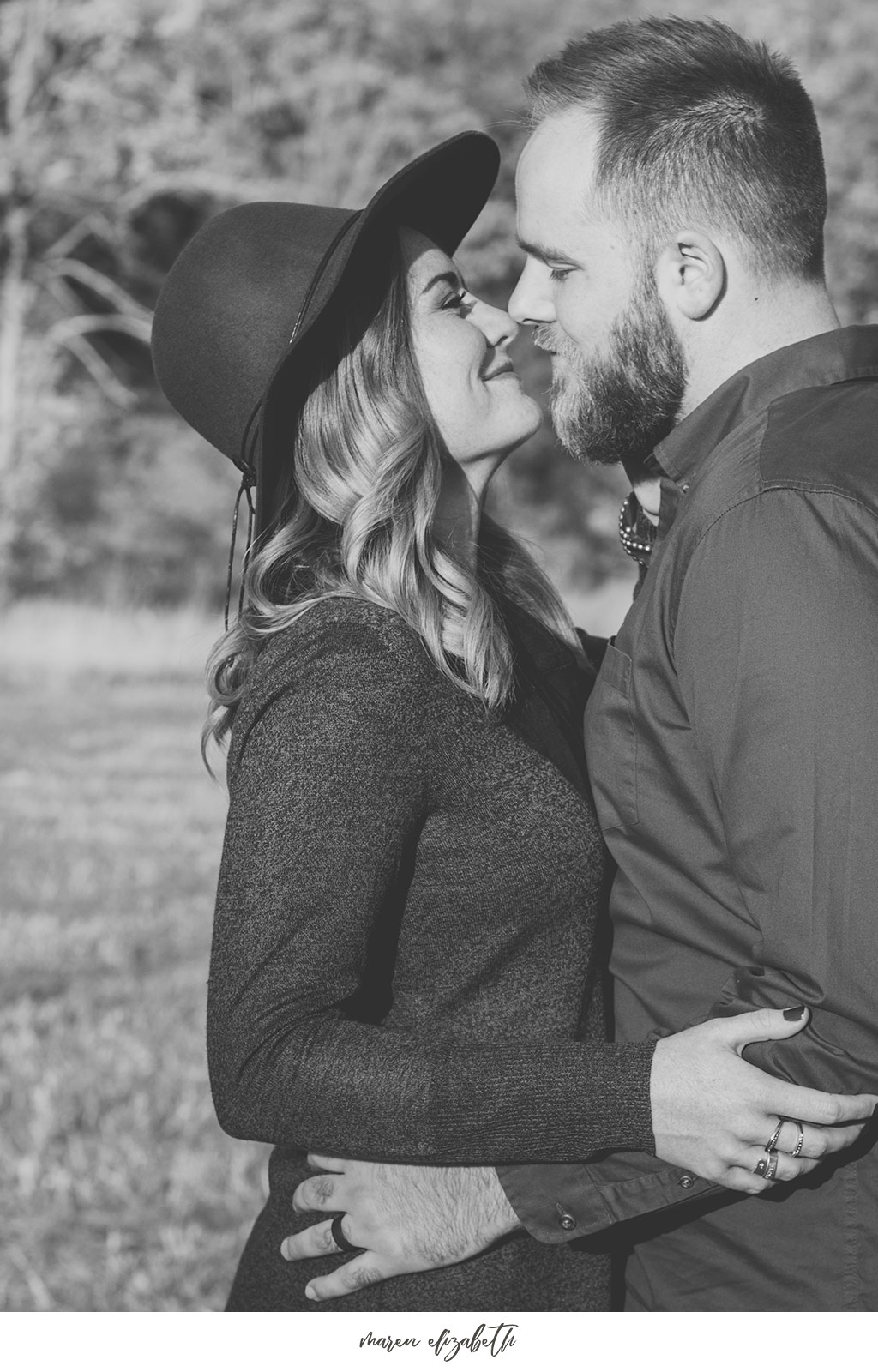 Couples pictures at Jolly's Ranch in Hobble Creek Canyon in Utah. | Arizona Family Photographer | Maren Elizabeth Photography