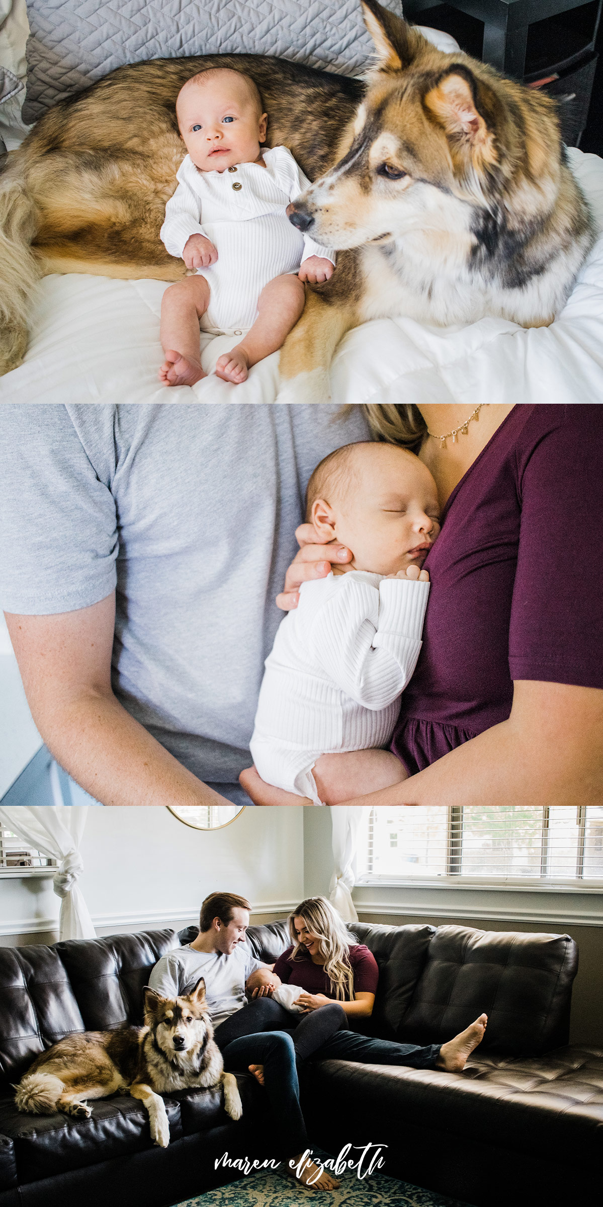 Peoria Arizona Newborn Pictures | Hair and Makeup by @AllieLareeBeauty | Maren Elizabeth Photography | Peoria Arizona Newborn Photographer