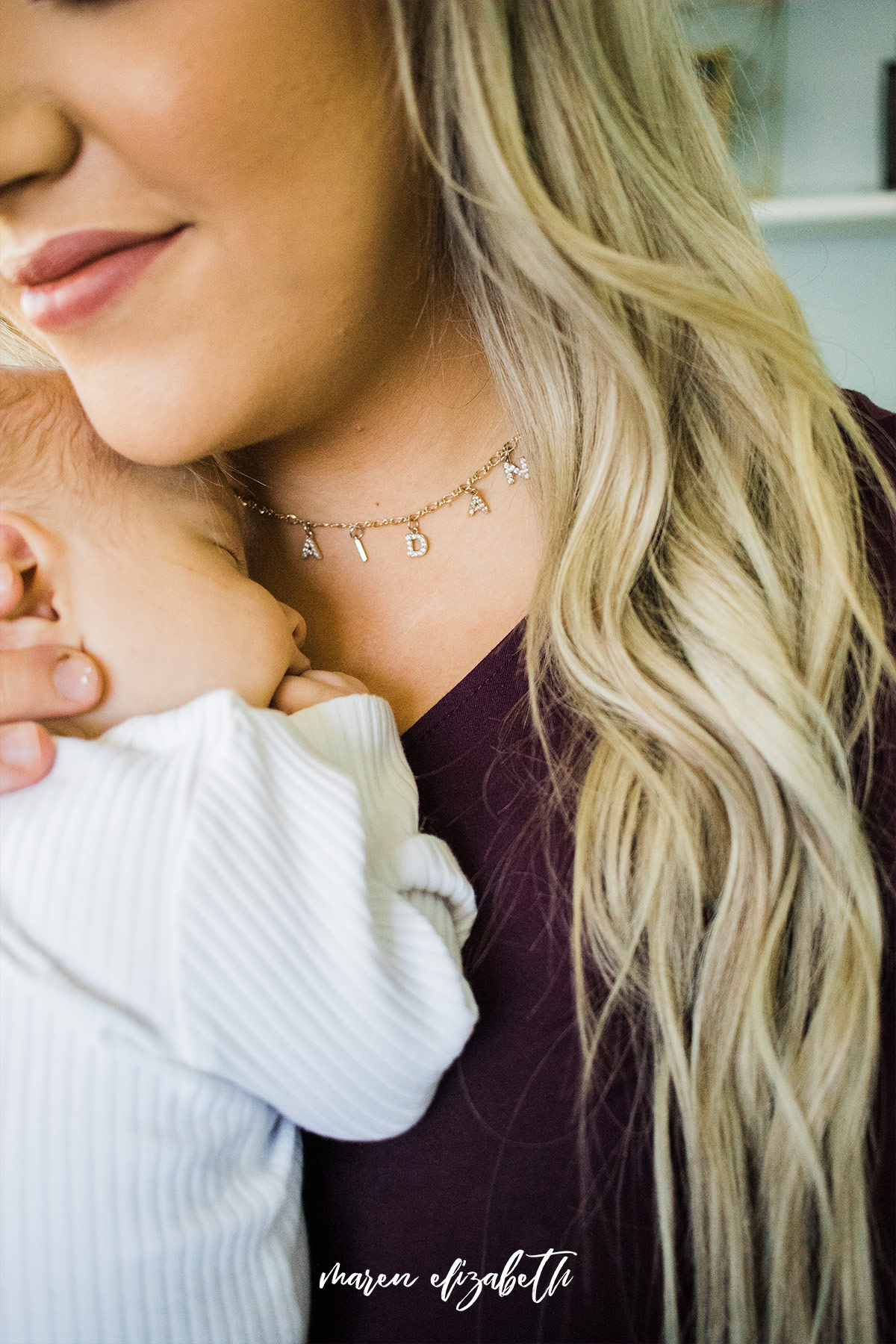 Peoria Arizona Newborn Pictures | Hair and Makeup by @AllieLareeBeauty | Maren Elizabeth Photography | Peoria Arizona Newborn Photographer