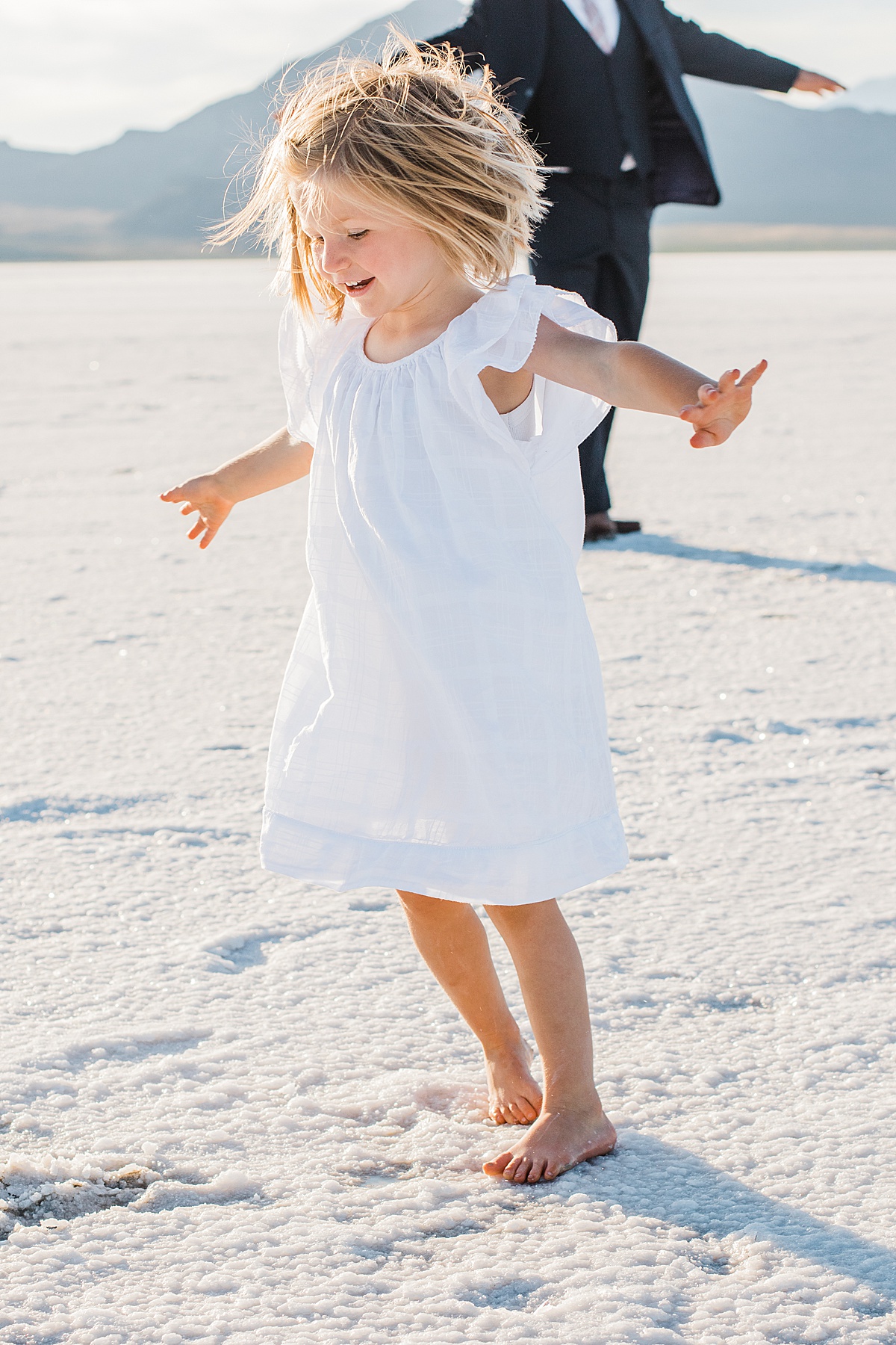 Bonneville Salt Flats Family Pictures