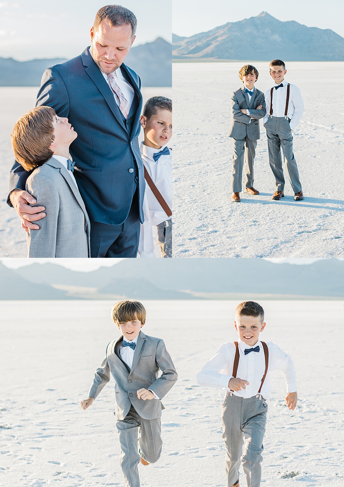 Bonneville Salt Flats Family Pictures