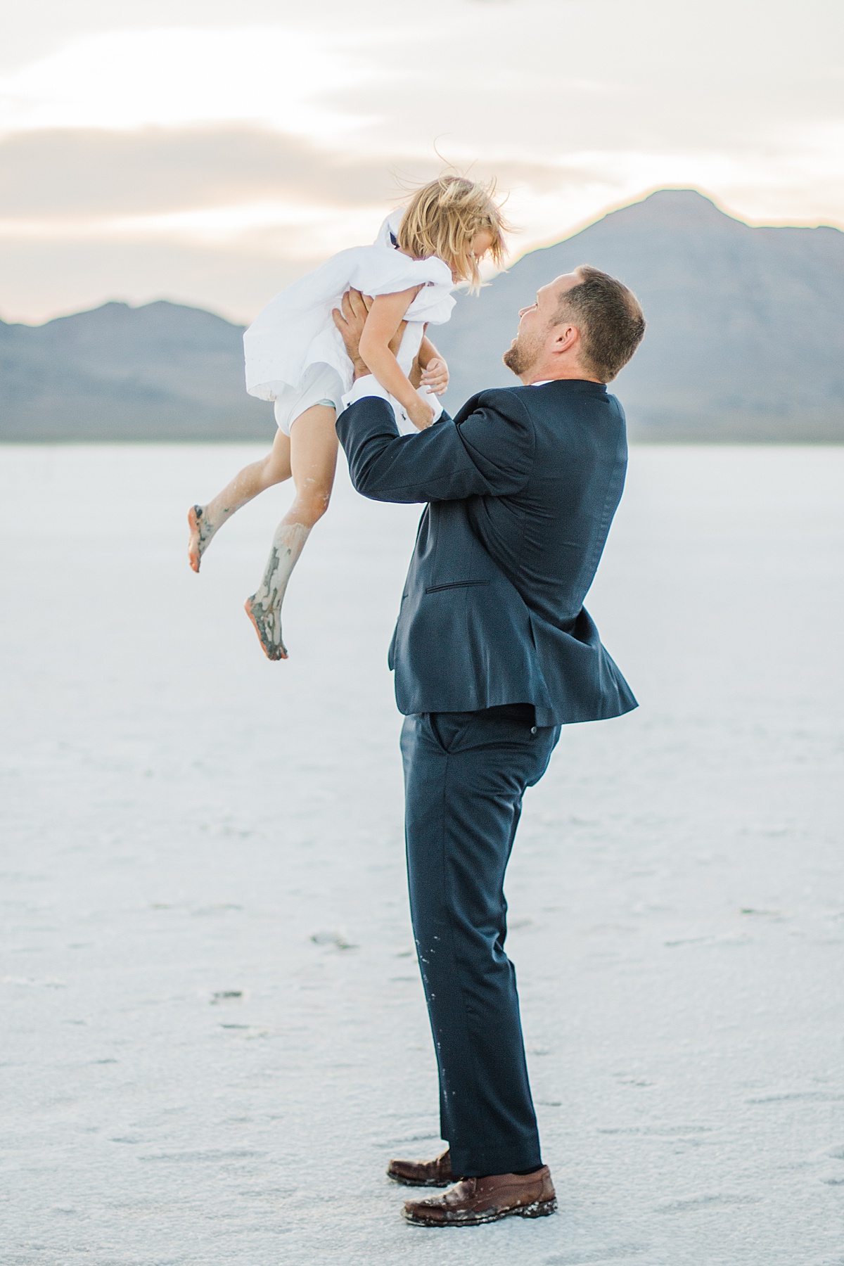 Bonneville Salt Flats Family Pictures