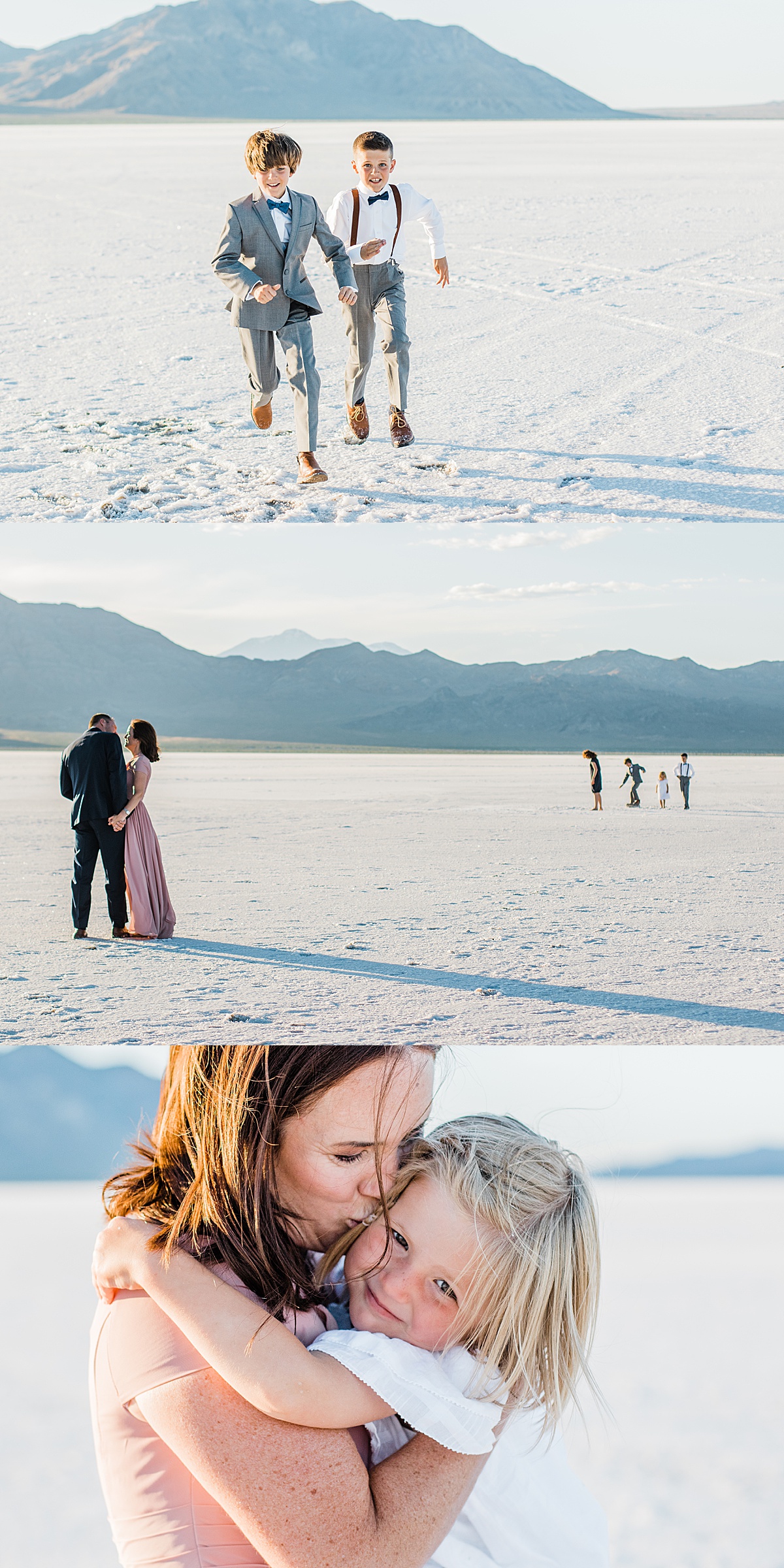 Bonneville Salt Flats Family Pictures