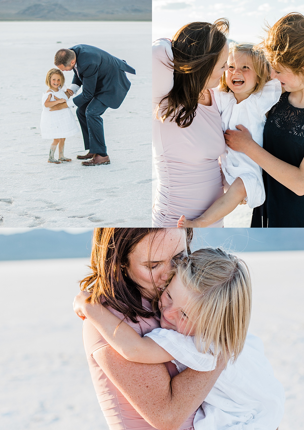 Bonneville Salt Flats Family Pictures