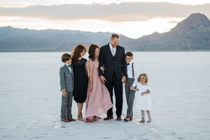 Bonneville Salt Flats Family Pictures