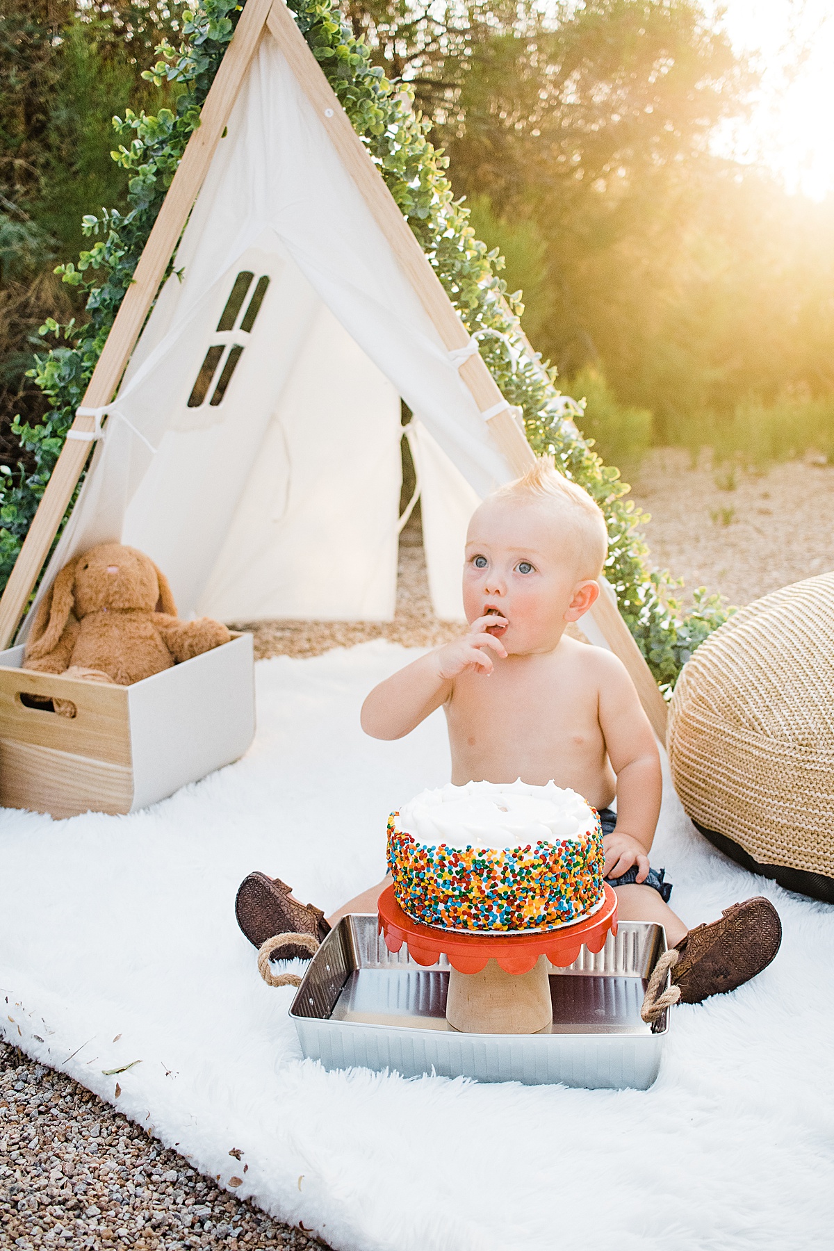 Cake Smash Photographer| Happy Birthday Little R