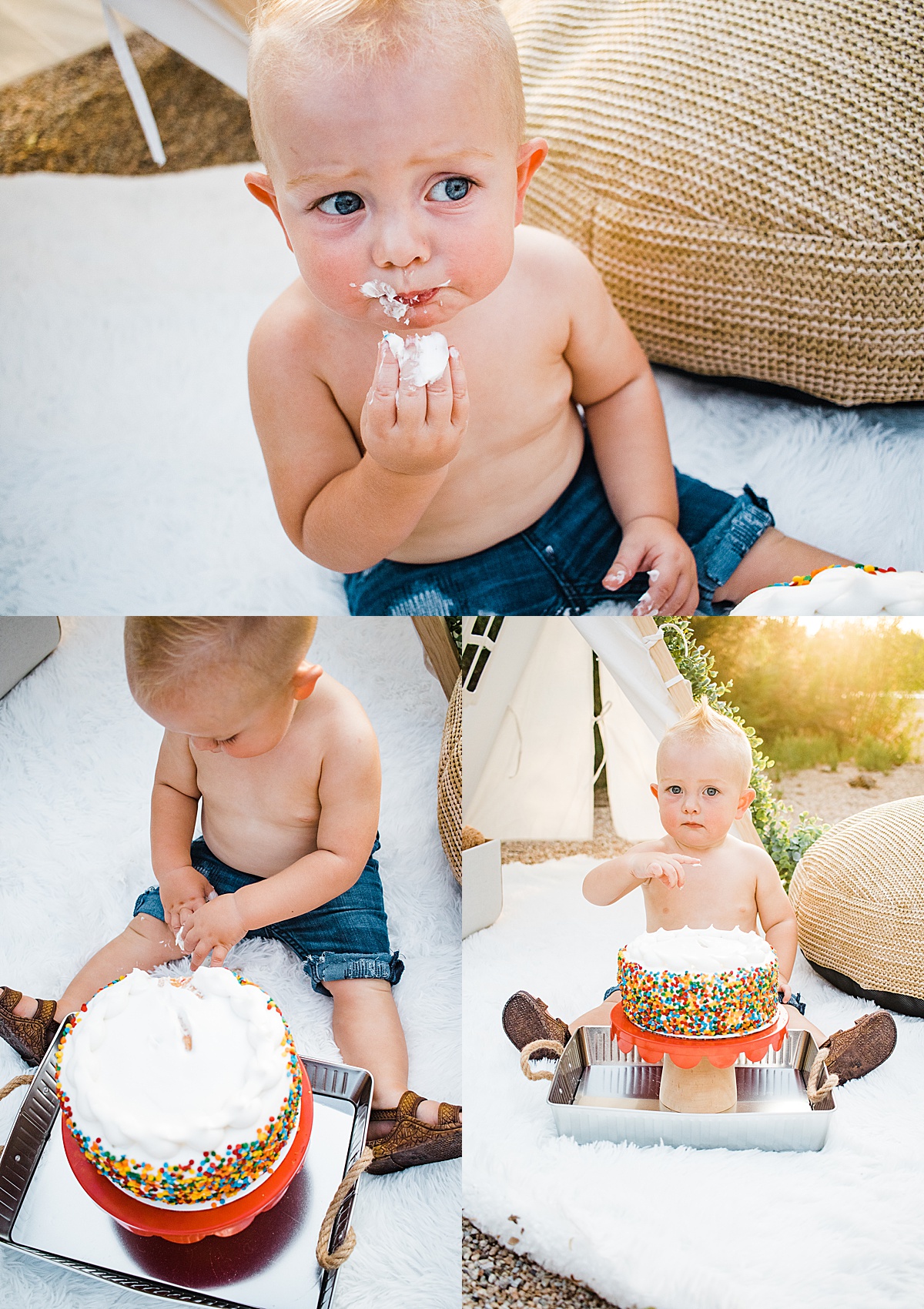 Cake Smash Photographer| Happy Birthday Little R