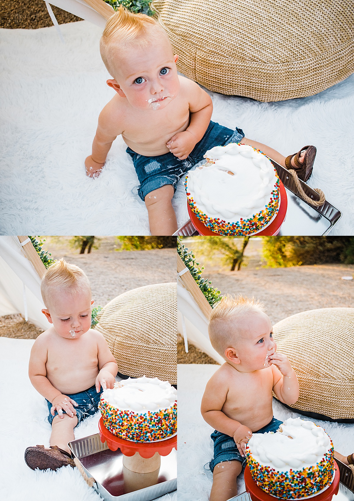 Cake Smash Photographer| Happy Birthday Little R