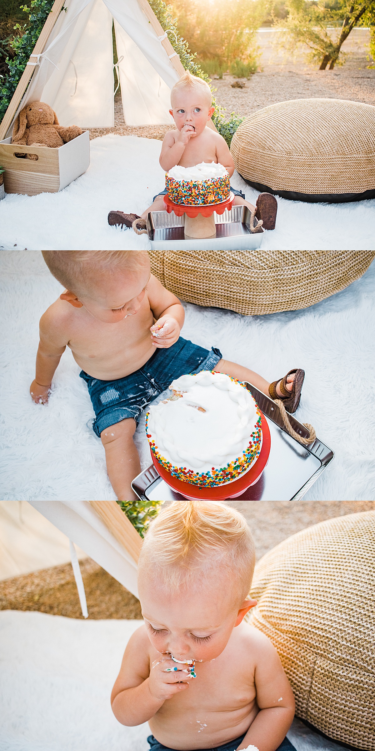 Cake Smash Photographer| Happy Birthday Little R