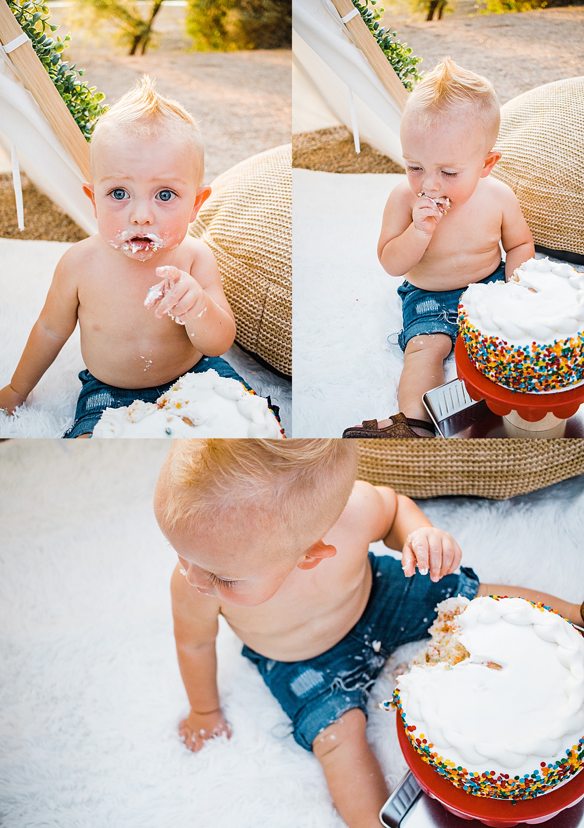 Cake Smash Photographer| Happy Birthday Little R