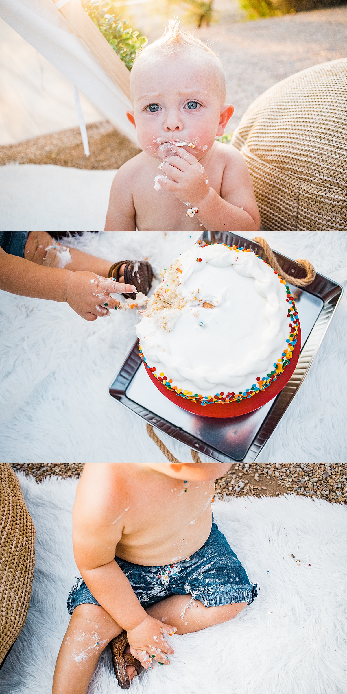 Cake Smash Photographer| Happy Birthday Little R