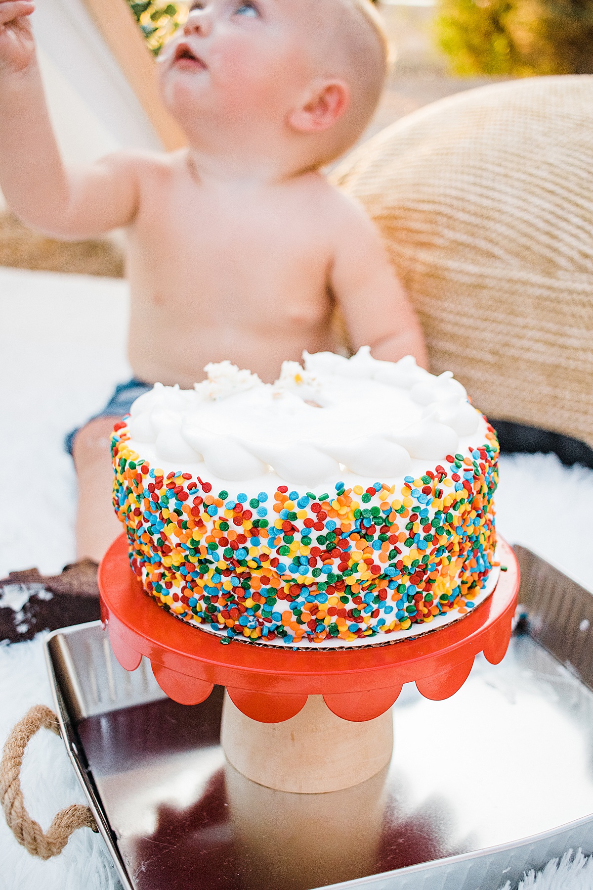 Cake Smash Photographer| Happy Birthday Little RSmash Pictures | Happy Birthday Little R | Gilbert AZ Photographer