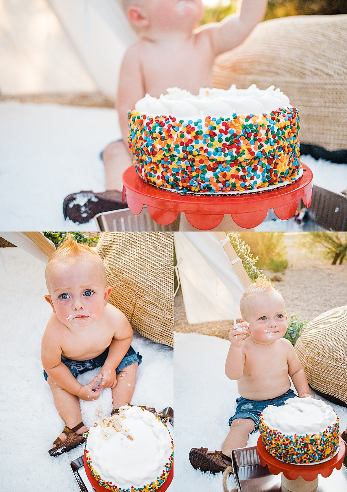 Cake Smash Photographer| Happy Birthday Little R