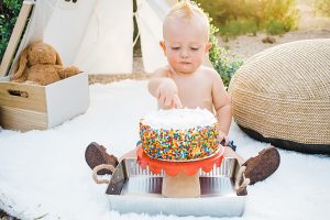 Cake Smash Photographer| Happy Birthday Little R