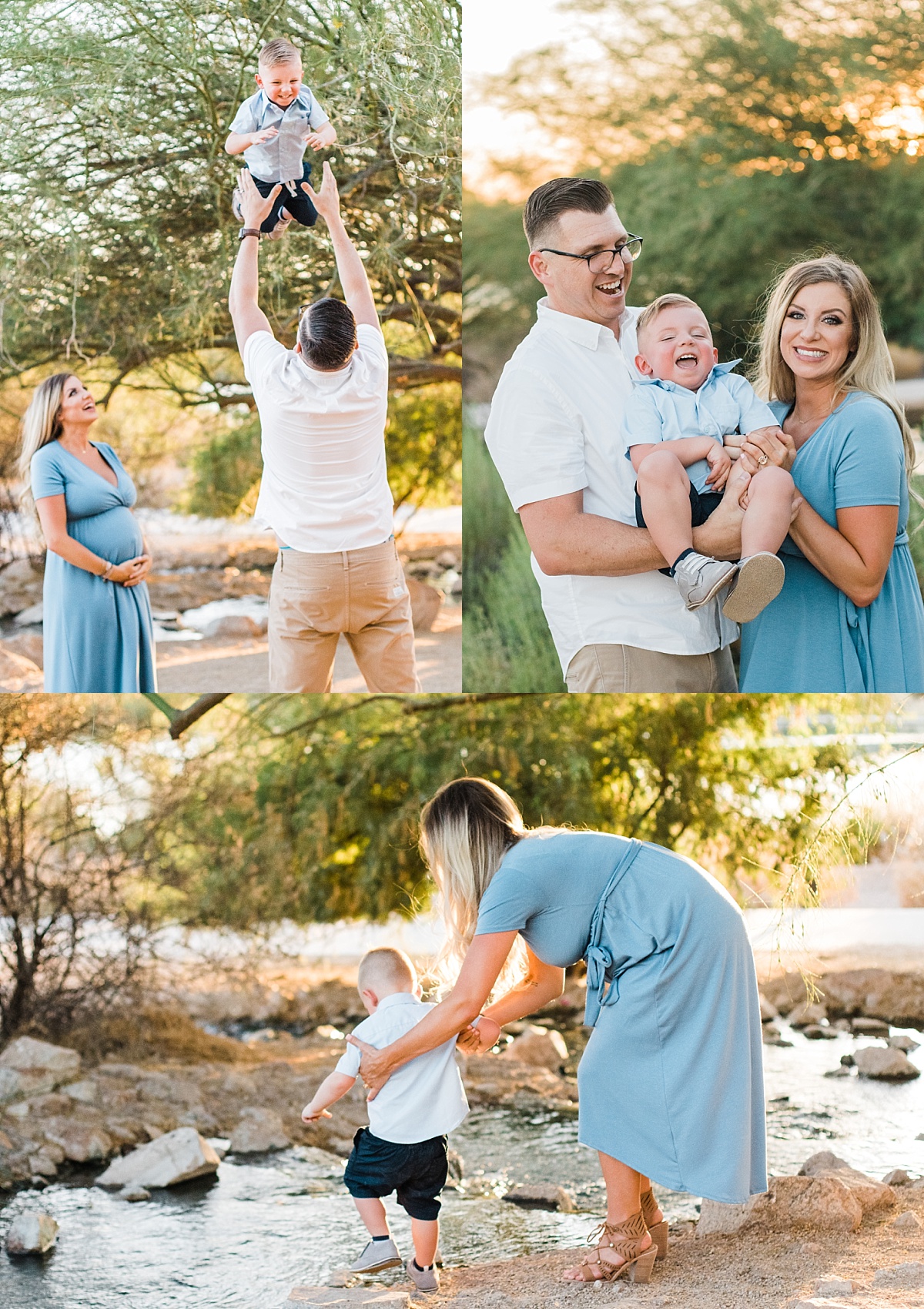 Riparian Preserve Family Pictures | Gilbert Family Photographer