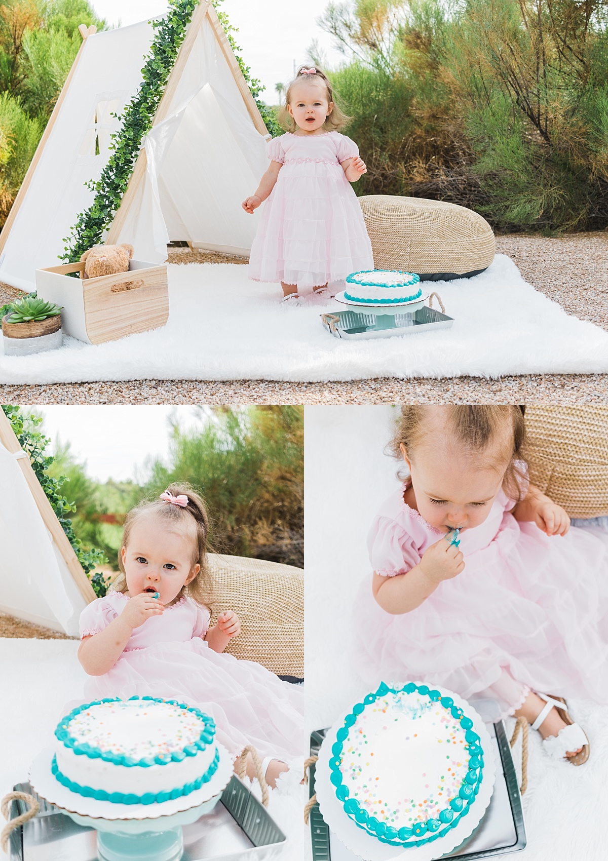 Cake Smash Mini Sessions | August | East Valley Phototographer