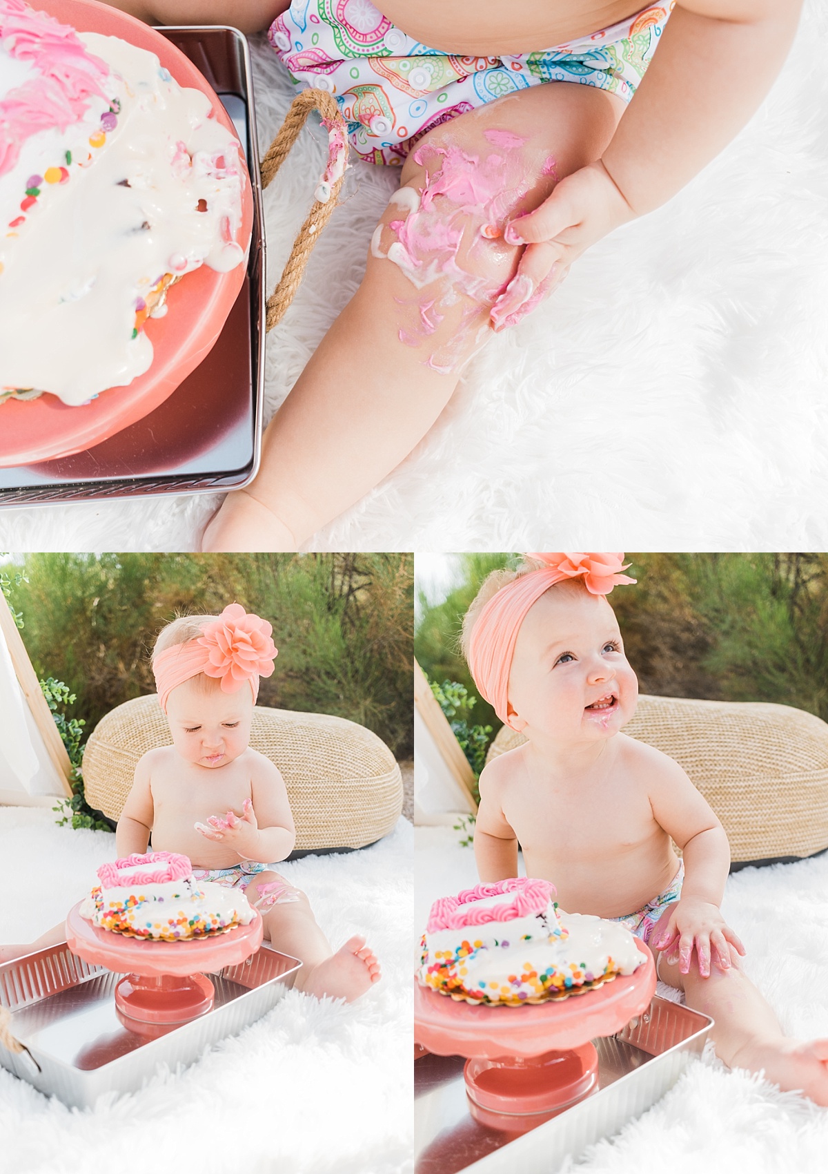 Cake Smash Mini Sessions | August | East Valley Phototographer