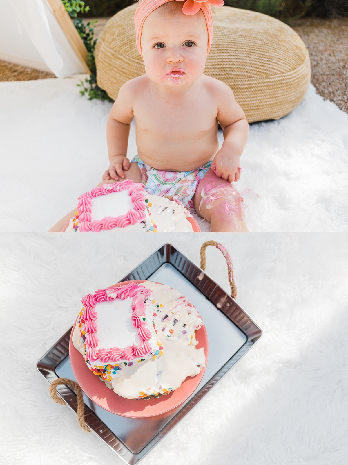 Cake Smash Mini Sessions | August | East Valley Phototographer